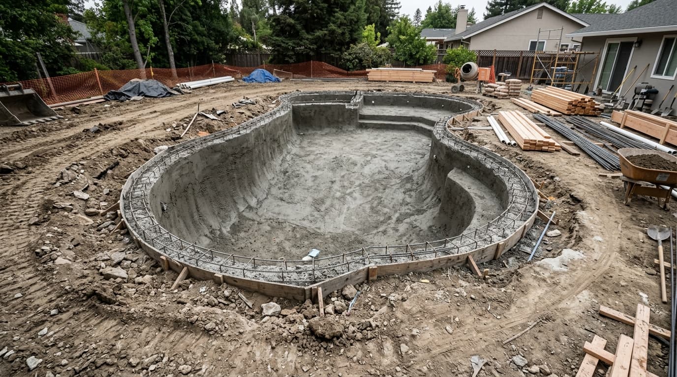 Pool styles — Mid-build