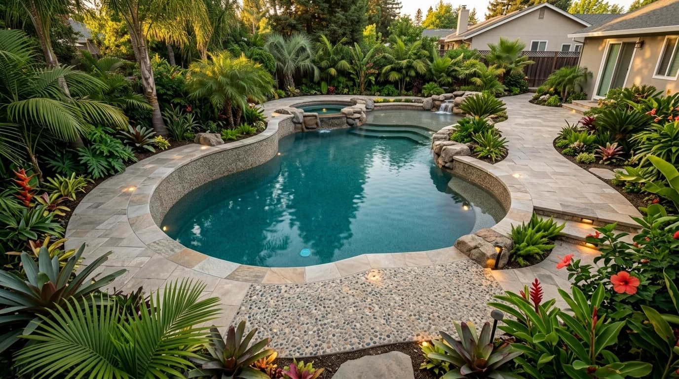 Pool styles · Tropical